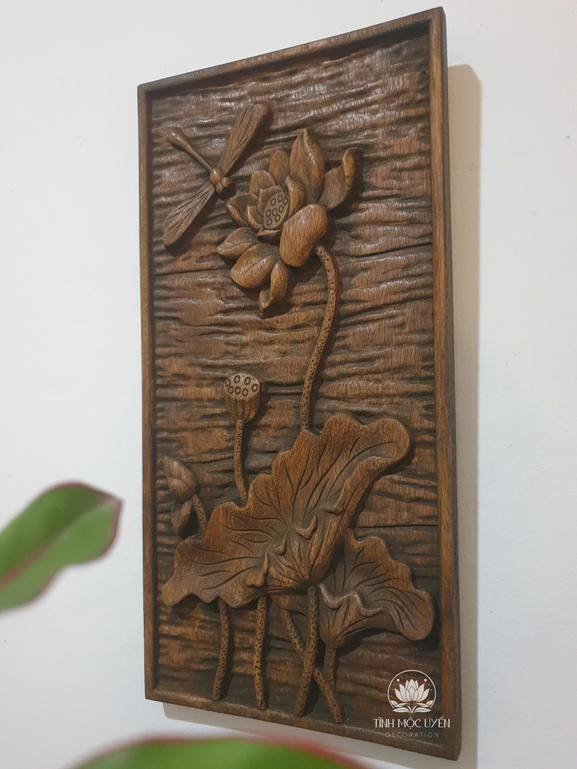 Tranh Gỗ Hồn Sen